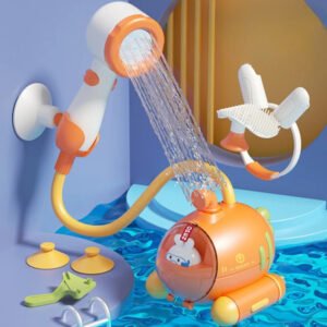 Electric Submarine Shower Sprinkler Toy for Toddlers