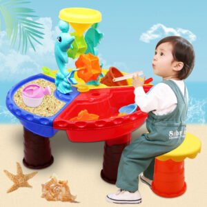 Children Beach Table Sand Play Toys Set