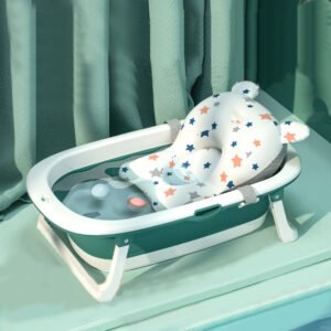 Foldable Baby Bath Tub for Newborns and Toddlers