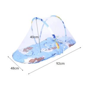 Baby Bed Mosquito Net - Portable Foldable Crib Netting