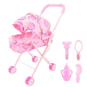 Baby Stroller Role Play Toy for Girls